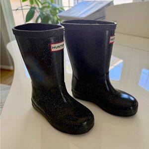 Sparkle Hunter boots, little girl size.